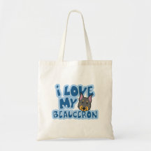 I Love My Beauceron Bag