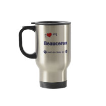 I Love My Beauceron (Female Dog) Mug