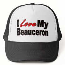 I Love My Beauceron Merchandise Hats