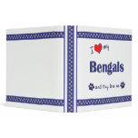 I Love My Bengals (Multiple Cats) Binders