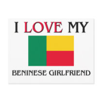 I Love My Beninese Girlfriend Post Cards