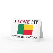I Love My Beninese Grandma Cards