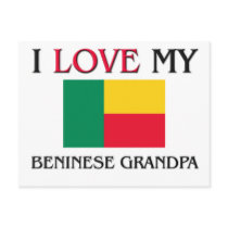 I Love My Beninese Grandpa Post Cards