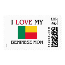 I Love My Beninese Mom Postage