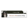 I Love My Bernese Mountain Dog Bumper Sticker