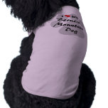 I Love My Bernese Mountain Dog Doggie Shirt