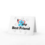 I Love My Best Friend - Autism cards
