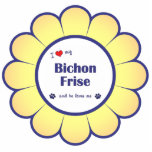 I Love My Bichon Frise (Male Dog) Cut Outs