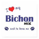 I Love My Bichon Mix (Male Dog)