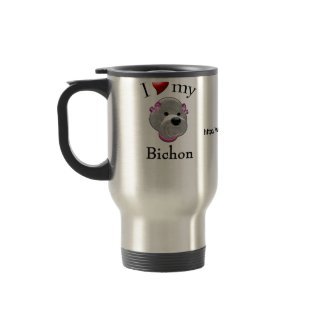 I Love My Bichon Mug