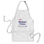 I Love My Bichons Frises (Multiple Dogs) Apron