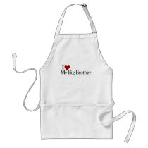 I Love My Big Brother aprons
