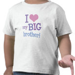 I Love My Big Brother t-shirts