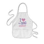 I Love My Big Sister aprons