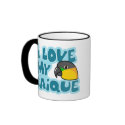 I Love My Black Headed Caique Mug by MenagerieMayhem I Love My Black Headed Caique Mug