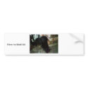 I love my black lab bumper stickers