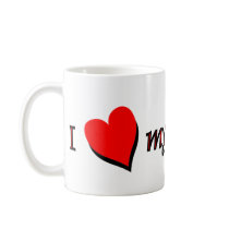 I Love my Black Labrador mugs