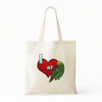 I Love my Blue Fronted Amazon bags