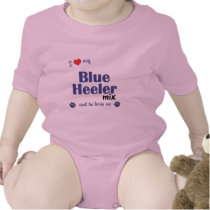 I Love My Blue Heeler Mix (Male Dog) t-shirts by muttybuddy I Love My Blue Heeler Mix (Male Dog) t-shirts