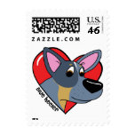 I Love my Blue Heeler Postage Stamps