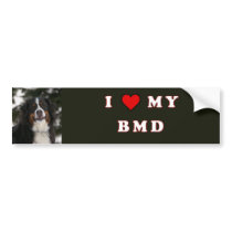 I Love My BMD bumper stickers
