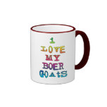 I Love My Boer Goats Coffee Mugs