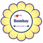 I Love My Bombay (Female Cat) Photo Sculpture