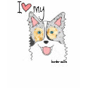 I love my border collie shirts