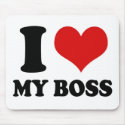 I LOVE MY BOSS - mousepad by twilight_cat I LOVE MY BOSS - mousepad