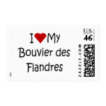 I Love My Bouvier des Flandres Dog Lover Gifts postage