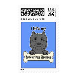 I Love My Bouvier postage
