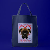 I Love My Boxer Dog  Bags bags