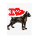I Love My Boxer postcards by Mustang_Lady I Love My Boxer postcards