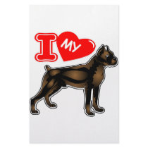 I Love My Boxer stationery by Mustang_Lady I Love My Boxer stationery