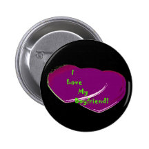 I Love My Boyfriend Botton Button