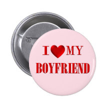 I Love my Boyfriend Buttons