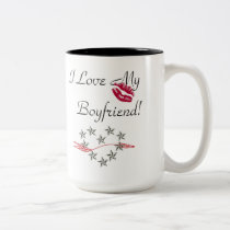 I Love My Boyfriend! mugs