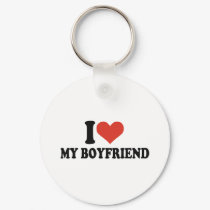 I love my boyfriend keychains by Thinkdifferent I love my boyfriend keychains