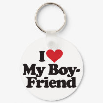 I Love My Boyfriend keychains by visualnewbie I Love My Boyfriend keychains