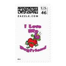 I Love My Boyfriend postage