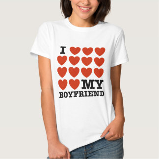 i have a boyfriend tshirt
