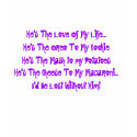 I Love My Boyfriend! t-shirts