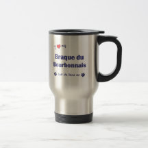 I Love My Braque du Bourbonnais (Female Dog) Mugs