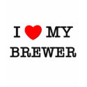 I Love My BREWER t-shirts