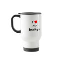 I Love My Brothers mugs