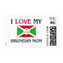 I Love My Bruneian Mom postage