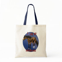 I Love My Bucksin Horse Bag by Lot_O_Horses I Love My Bucksin Horse Bag