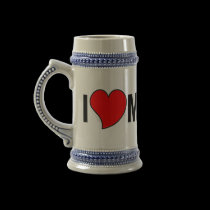 I Love My Bus mugs