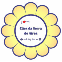 I Love My Caes da Serra de Aires Ornament photo sculptures by thatsalottadogs I Love My Caes da Serra de Aires Ornament photo sculptures