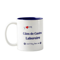 I Love My Caes de Castro Laboreiro (Multiple Dogs) mugs
